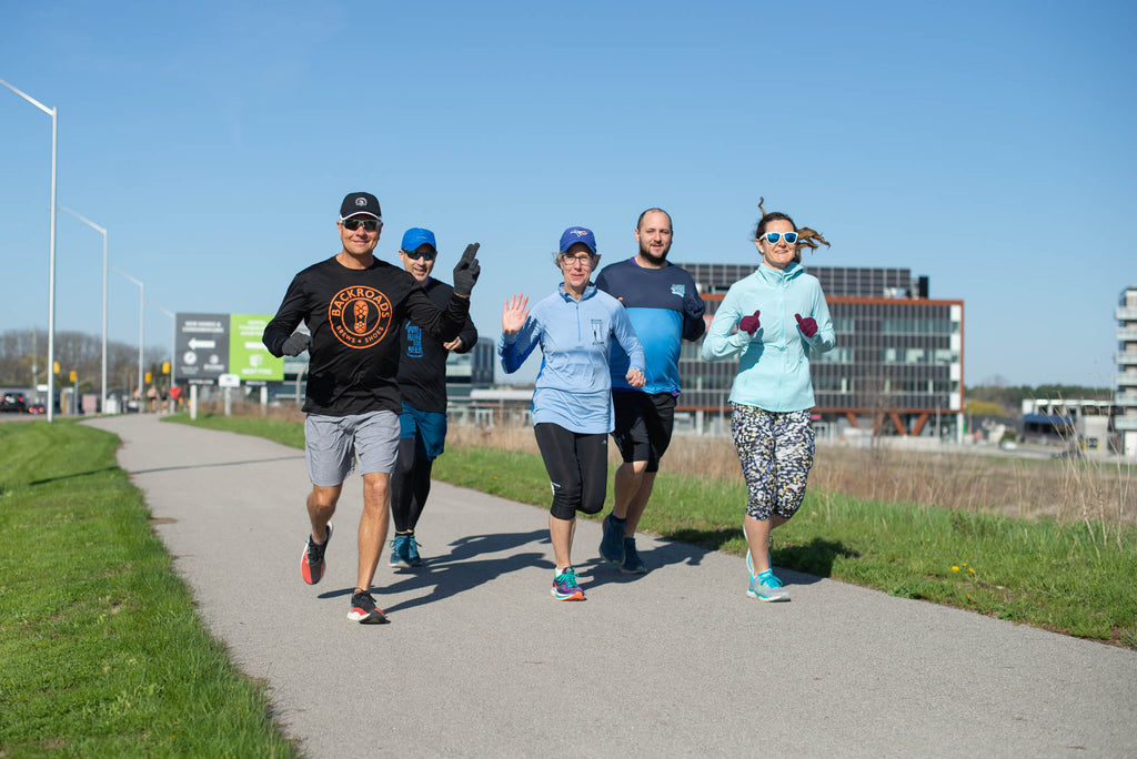 BackRoads Run to London Brewing & Hazy Hydration Beer Launch
